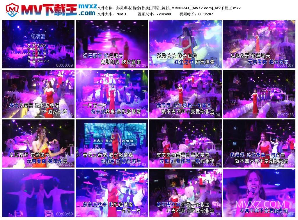 彭美琪-忆情缘(替换)_国语_流行_MB502341